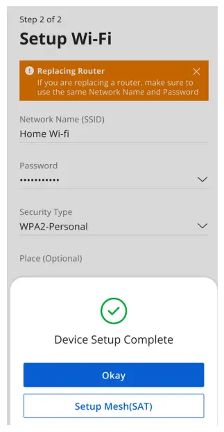 My ImOn ImOn WholeHome Wi Fi Mobile - current router
