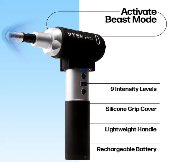 Vybe-Pro-Muscle-Massage-Gun-for-Athletes-fig-2