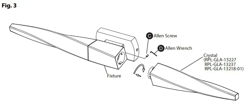 SCHONBEK BWS13218 Beyond Kindjal LED 4 Inch Black ADA Wall Sconce Wall Light - Figure 5