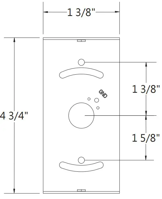 SCHONBEK BWS13218 Beyond Kindjal LED 4 Inch Black ADA Wall Sconce Wall Light - Figure 9