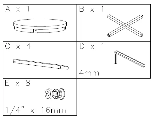 ASHLEY T2506 Shybourne End Table 1