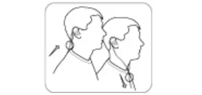 Wearing the Earphones