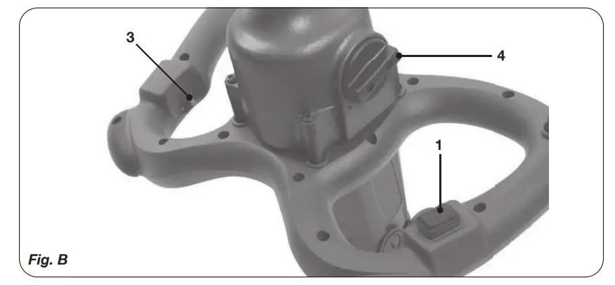 FERM PMM1010 Paint-Cement Mixer - Figure 2