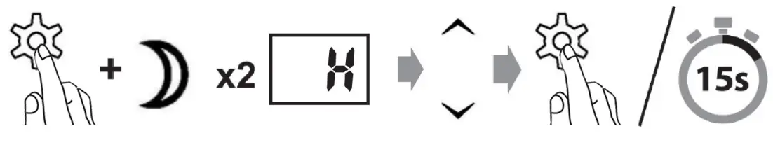 BLACK DECKER BXCSH1200E Convector-temperature9