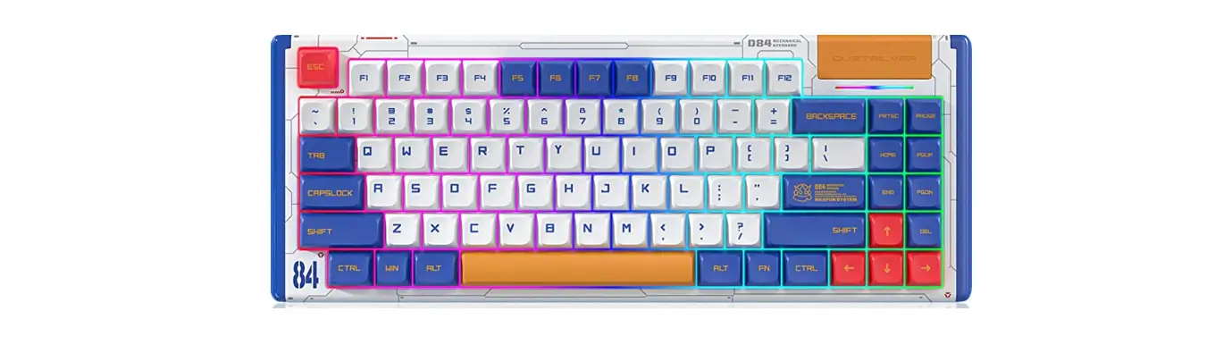 Dustsilver D84 Wireless Mechanical Keyboard User Manual