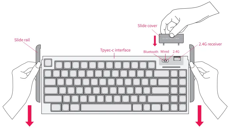 DUSTSILVER-D84-Wireless-Mechanical-Keyboard-fig-1