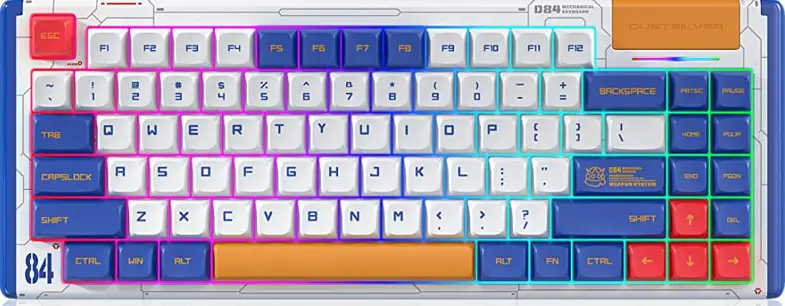 DUSTSILVER-D84-Wireless-Mechanical-Keyboard-product