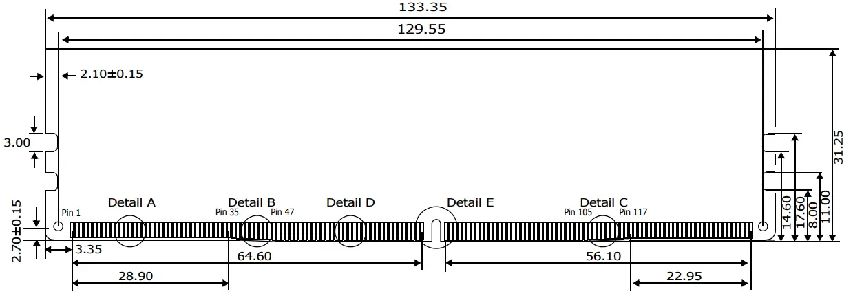 HyperX HX430C15FB3 8 8GB 1G x 64-Bit DDR4-3000 CL15 288-Pin DIMM Memory Module - SPREADER 1