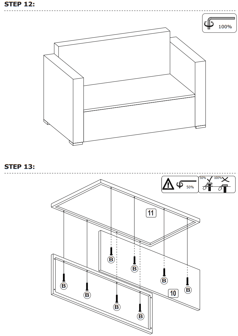 COSTWAY HW65410 4pcs Conversation Set - fig 32