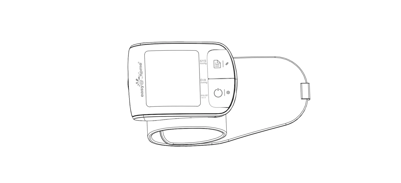 Easy Home Ebp-085 Wrist Blood Pressure Monitor User Manual