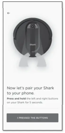 Shark AI Robot - Activate Robot Wi-Fi