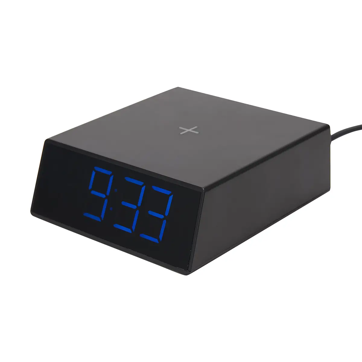 Anko Alarm Clock With Wireless Charging Instruction Manual