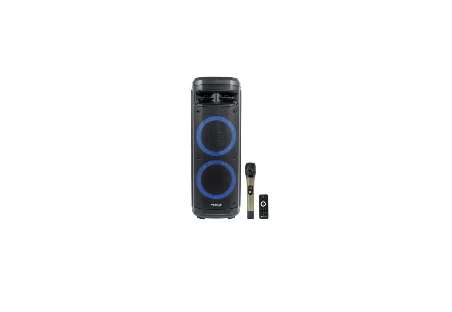Rockville Zr10 10-inch Portable Wireless Led Bluetooth Speaker Owner's Manual