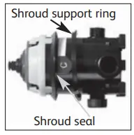 AQUALISA SRN001EA Thermostatic Mixer Shower with Adjustable Height 90mm Harmony Head - fig10