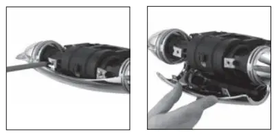 AQUALISA SRN001EA Thermostatic Mixer Shower with Adjustable Height 90mm Harmony Head - fig20