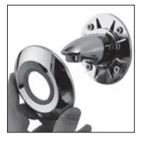 AQUALISA SRN001EA Thermostatic Mixer Shower with Adjustable Height 90mm Harmony Head - fig32