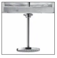 AQUALISA SRN001EA Thermostatic Mixer Shower with Adjustable Height 90mm Harmony Head - fig38