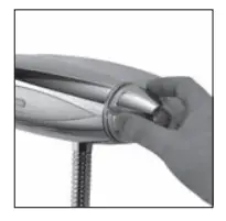 AQUALISA SRN001EA Thermostatic Mixer Shower with Adjustable Height 90mm Harmony Head - fig47