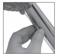 AQUALISA SRN001EA Thermostatic Mixer Shower with Adjustable Height 90mm Harmony Head - fig50