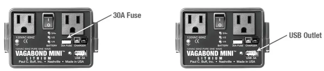 Buff CU120 Vagabond Mini Replacement Inverter -figure 11