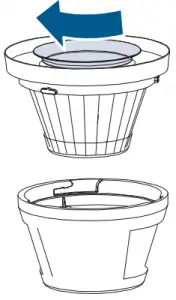 Bissell-2986-Emptying-the-Dirt-Tank