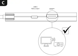 hama 00200110 USB-C Hub Multiport Instruction - fig3