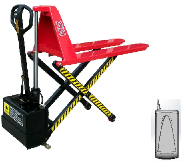 GLOBAL INDUSTRY 989066 Electric High Lift Truck -