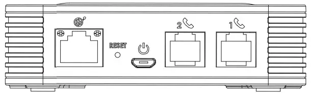GRANDSTREAM HT802 Analog Telephone Adaptor - H802 PORTS