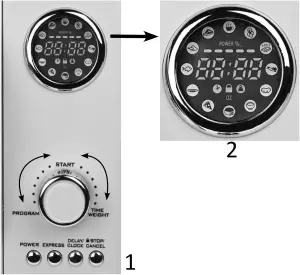 RMO4BK - DISPLAY & SETTINGS