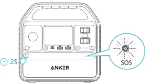 ANKER A1720 521 Portable Power Station - Flashlight Mode1