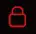 red lock icon