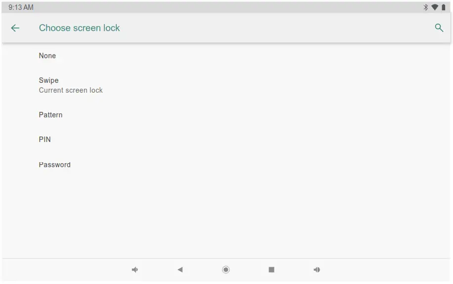 DRAGON TOUCH NotePad Y80 Tablet PC - Screen Lock