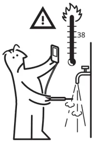 IKEA VOXNAN Thermostatic Bath Shower Faucet - fig13