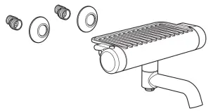 IKEA VOXNAN Thermostatic Bath Shower Faucet - fig3
