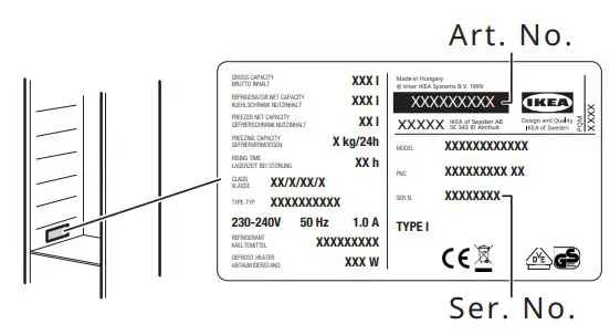 IKEA ISANDE Instructions - Ser. No