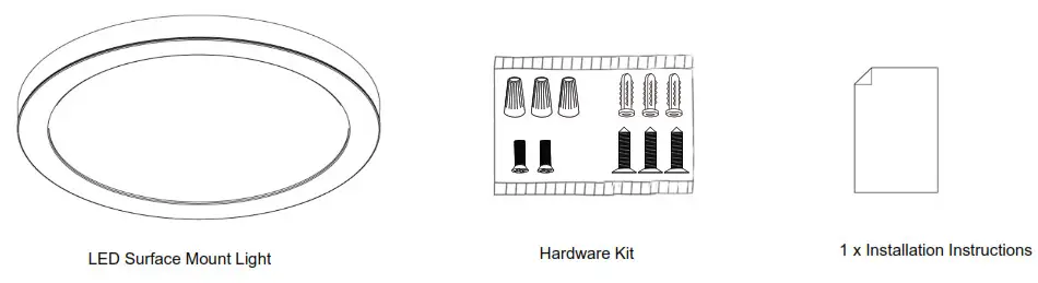 CANARM DL-11C-15FC Flush Mount Ceiling Light