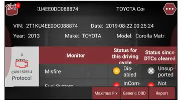MATCO TOOLS MDMAXLITE Maximus Lite Diagnostic Scan fig18