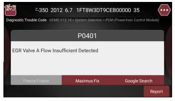 MATCO TOOLS MDMAXLITE Maximus Lite Diagnostic Scan fig5