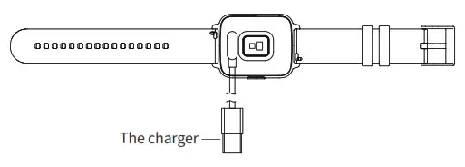 TouchGFX TGW007 Smart Watch- Charging