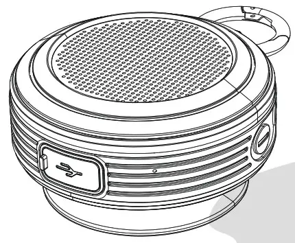 Geryst T9 Waterproof Speaker - Cover