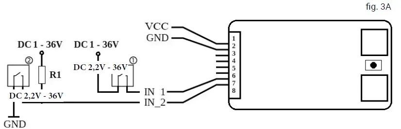 Shelly 5904422369309 Universal Wi-Fi Sensor Input fig 3