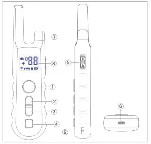 Shenzhen Cashway Technology CSW-M786 Dog Training Collar - figure 1