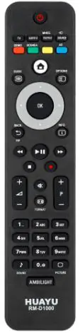 PHILIPS Remote Control RC4284505 01RP K