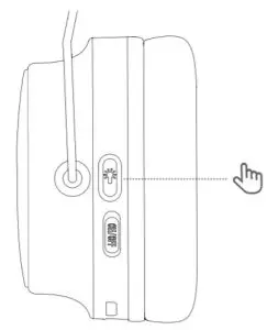 iclever BTH14 Wireless Headphones - Light Mode Switching