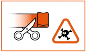 Petzl Adjusting the height of the attachment bridge E