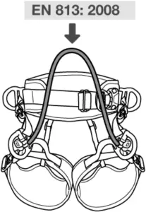 Petzl Seat harness EN 813 2008 A