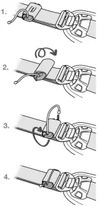 Petzl Webbing stowage