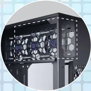 InWin 309 Addressable RGB Front Panel with 4 ARGB Fans - fig 18