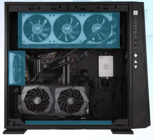 InWin 309 Addressable RGB Front Panel with 4 ARGB Fans - fig 3