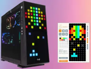 InWin 309 Addressable RGB Front Panel with 4 ARGB Fans - fig